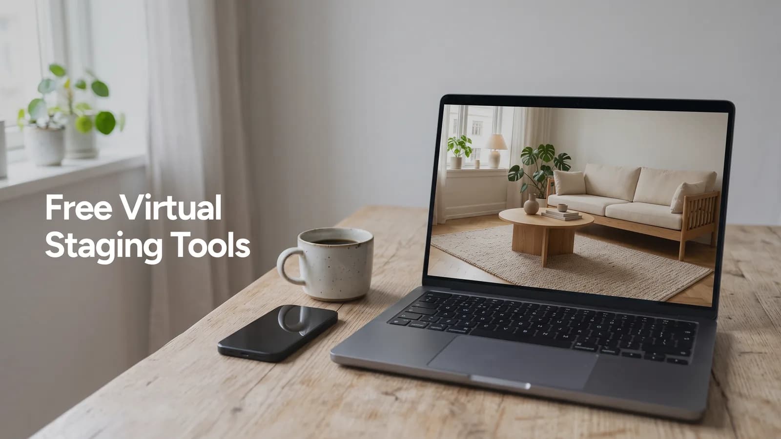 Outils de Virtual Staging Gratuits : Ce qui Fonctionne Vraiment (et le Piège)