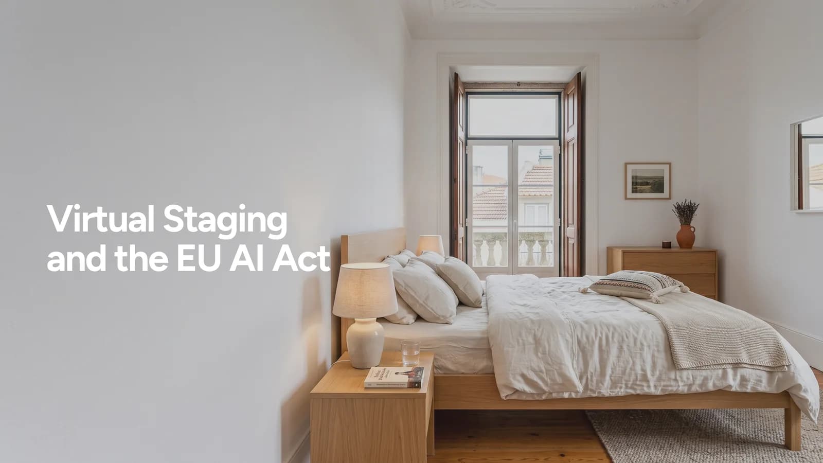 Virtual Staging e o EU AI Act: O Que os Agentes Imobiliários Precisam de Saber
